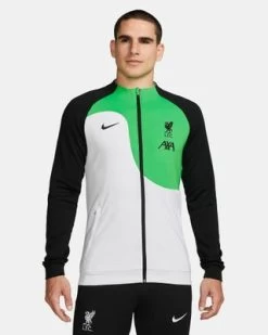 Nike FC LIVERPOOL ACADEMY PRO Jacke Herren Weiß-grün-schwarz