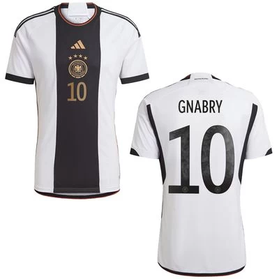 DFB DEUTSCHLAND Trikot Home Herren WM 2022 - GNABRY 10 1 DFB DEUTSCHLAND Trikot Home Herren WM 2022 - GNABRY 10