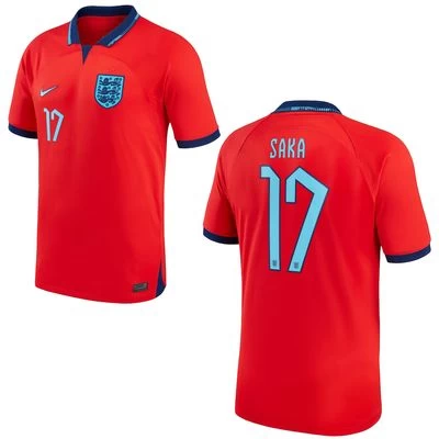 Nike ENGLAND Trikot Away Kinder WM 2022 - SAKA 17 1 Nike ENGLAND Trikot Away Kinder WM 2022 - SAKA 17