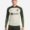 Nike FC BARCELONA STRIKE DRILL Top Herren Beige-grün