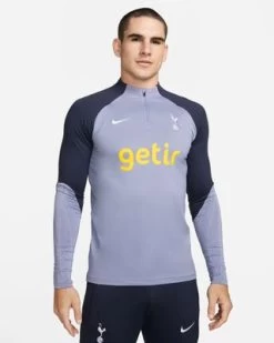 Nike THFC TOTTENHAM HOTSPURS STRIKE DRILL Top Herren Grau-dunkelblau