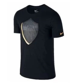 Nike AS ROMA Fanshirt Herren Schwarz