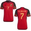 Adidas BELGIEN Trikot Home Kinder WM 2022 - DE BRUYNE 7