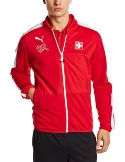 Puma SCHWEIZ Stadium Jacke Kinder Rot