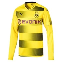 Puma BVB BORUSSIA DORTMUND Trikot Home Kinder Langarm 2017 / 2018