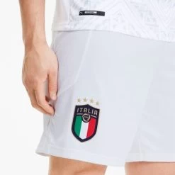 Puma ITALIEN Hose Home/Away Herren EURO 2020 -Bester Sporttrikot Geschäft 756986 08 mod04