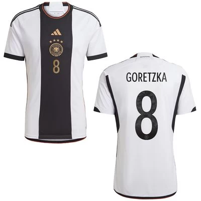 DFB DEUTSCHLAND Trikot Home Herren WM 2022 - GORETZKA 8 1 DFB DEUTSCHLAND Trikot Home Herren WM 2022 - GORETZKA 8