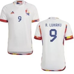 Adidas BELGIEN Trikot Away Herren WM 2022 - R. LUKAKU 9