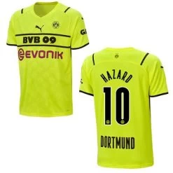 Puma BVB BORUSSIA DORTMUND Trikot Cup Kinder 21 / 22 - HAZARD 10