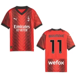 Puma AC MAILAND Trikot Home Herren 23 / 24 -Bester Sporttrikot Geschäft AC Mailand Home Kids Erw 23 24 IBRAHIMOVIC 11