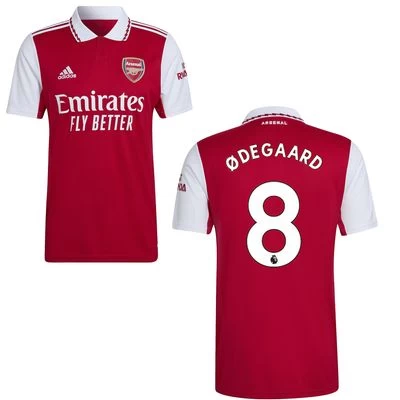 Adidas FC ARSENAL Trikot Home Herren 22 / 23 - ÖDEGAARD 8 1 Adidas FC ARSENAL Trikot Home Herren 22 / 23 - ÖDEGAARD 8