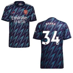 Adidas FC ARSENAL Trikot 3rd Kinder 21 / 22 -Bester Sporttrikot Geschäft Arsenal 3rd 21 22 Xhaka 34