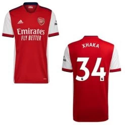 Adidas FC ARSENAL Trikot Home Kinder 21 / 22 -Bester Sporttrikot Geschäft Arsenal Home 21 22 Xhaka 34