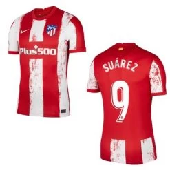 Nike ATLETICO MADRID Trikot Home Kinder 21 / 22 -Bester Sporttrikot Geschäft Atletico Home 21 22 Suarez 9
