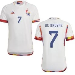 Adidas BELGIEN Trikot Away Herren WM 2022 - DE BRUYNE 7
