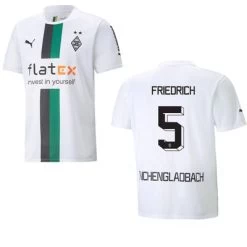 BMG BORUSSIA MÖNCHENGLADBACH Trikot Home Kinder 22 / 23 -Bester Sporttrikot Geschäft BMG HOME 23 5 1