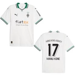 Puma BMG BORUSSIA MÖNCHENGLADBACH Trikot Home Herren 23 / 24 -Bester Sporttrikot Geschäft BMG Home 23 24 MANU KONE 17 1