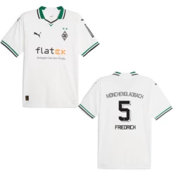 Puma BMG BORUSSIA MÖNCHENGLADBACH Trikot Home Kinder 23 / 24 -Bester Sporttrikot Geschäft BMG Home FRIEDRICH 5