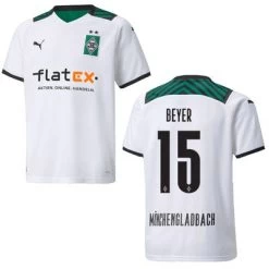 Puma BMG BORUSSIA MÖNCHENGLADBACH Trikot Home Herren 21 / 22 -Bester Sporttrikot Geschäft BMG Trikot Home 21 22 Beyer 15