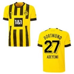 Puma BVB BORUSSIA DORTMUND Trikot Home Kinder 22 / 23 - ADEYEMI 27