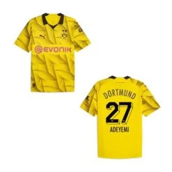 Puma BVB BORUSSIA DORTMUND Trikot 3rd Kinder 23 / 24 -Bester Sporttrikot Geschäft BVB 3RD 23 24 ADEYEMI 27 1