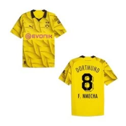 Puma BVB BORUSSIA DORTMUND Trikot 3rd Kinder 23 / 24 -Bester Sporttrikot Geschäft BVB 3RD 23 24 F NMECHA 8 1