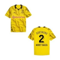 Puma BVB BORUSSIA DORTMUND Trikot 3rd Kinder 23 / 24 -Bester Sporttrikot Geschäft BVB 3RD 23 24 MOREY BAUZA 2 1
