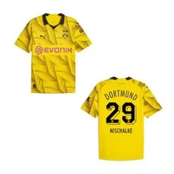 Puma BVB BORUSSIA DORTMUND Trikot 3rd Kinder 23 / 24 -Bester Sporttrikot Geschäft BVB 3RD 23 24 NISCHALKE 29 1