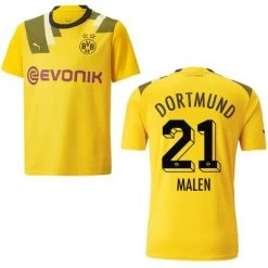 Puma BVB BORUSSIA DORTMUND Trikot CUP Kinder 22 / 23 -Bester Sporttrikot Geschäft BVB 3rd 23 21 1