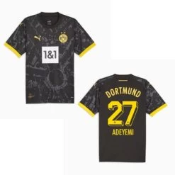 Puma BVB BORUSSIA DORTMUND Trikot Away Herren 23 / 24 22 Puma BVB BORUSSIA DORTMUND Trikot Away Herren 23 / 24 -Bester Sporttrikot Geschäft BVB AWAY 23 24 ADEYEMI 27 2