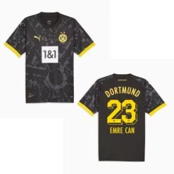 Puma BVB BORUSSIA DORTMUND Trikot Away Herren 23 / 24 27 Puma BVB BORUSSIA DORTMUND Trikot Away Herren 23 / 24 -Bester Sporttrikot Geschäft BVB AWAY 23 24 EMRE CAN 23 2