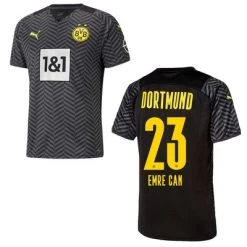 Puma BVB BORUSSIA DORTMUND Trikot Away Kinder 21 / 22 -Bester Sporttrikot Geschäft BVB Away Trikot 21 22 Can 23 1