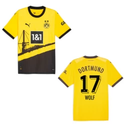 Puma BVB BORUSSIA DORTMUND Trikot Home Herren 23 / 24 35 Puma BVB BORUSSIA DORTMUND Trikot Home Herren 23 / 24 -Bester Sporttrikot Geschäft BVB Home WOLF 17 3