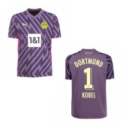 Puma BVB BORUSSIA DORTMUND Trikot Torwart Herren Lila 23 / 24 -Bester Sporttrikot Geschäft BVB TW 23 24 lila Erw KOBEL 1