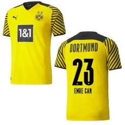 Puma BVB BORUSSIA DORTMUND Trikot Home Authentic Herren 21 / 22 -Bester Sporttrikot Geschäft BVB Trikot Home 2021 2022 Emre Can 23 2