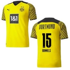 Puma BVB BORUSSIA DORTMUND Trikot Home Kinder 21 / 22 -Bester Sporttrikot Geschäft BVB Trikot Home 2021 2022 Hummels 15