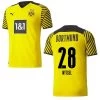 Puma BVB BORUSSIA DORTMUND Trikot Home Kinder 21 / 22 - WITSEL 28