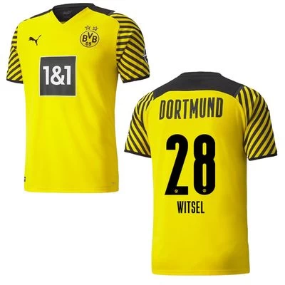 Puma BVB BORUSSIA DORTMUND Trikot Home Kinder 21 / 22 - WITSEL 28 1 Puma BVB BORUSSIA DORTMUND Trikot Home Kinder 21 / 22 - WITSEL 28