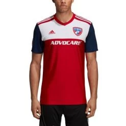 Adidas FC DALLAS 96 Trikot Home Herren 2019 / 20 -Bester Sporttrikot Geschäft CD3619 APP on model front white