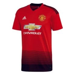 Adidas MANCHESTER UNITED Trikot Home Herren 2018 / 2019 - LUKAKU 9 -Bester Sporttrikot Geschäft CG0040 FrontView