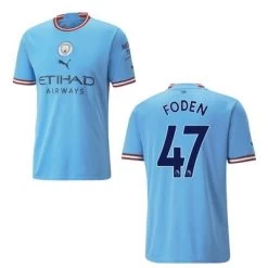 MANCHESTER CITY Trikot Home Kinder 22 / 23 -Bester Sporttrikot Geschäft CITY 2223 Home 47 1