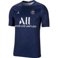 Nike PSG PARIS SAINT-GERMAIN Pre-Match Shirt Herren Blau