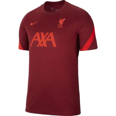 Nike FC LIVERPOOL Trainingsshirt Herren Rot 1 Nike FC LIVERPOOL Trainingsshirt Herren Rot