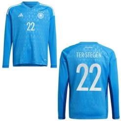 Adidas DFB DEUTSCHLAND Trikot Torwart Kinder WM 2022 -Bester Sporttrikot Geschäft DFB TW 2022 22 1