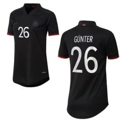 Adidas DFB DEUTSCHLAND Trikot Away Frauen EURO 2020 - GÜNTER 26