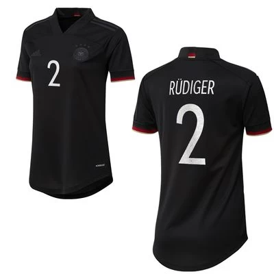 Adidas DFB DEUTSCHLAND Trikot Away Frauen EURO 2020 - RÜDIGER 2 1 Adidas DFB DEUTSCHLAND Trikot Away Frauen EURO 2020 - RÜDIGER 2