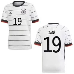 Adidas DFB DEUTSCHLAND Trikot Home Kinder 21 / 22 - SANÉ 19