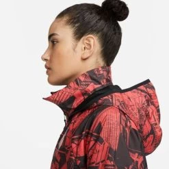 Nike ATLETICO MADRID AWF Jacke Frauen Rot-schwarz 6 Nike ATLETICO MADRID AWF Jacke Frauen Rot-schwarz -Bester Sporttrikot Geschäft DJ9713 611 PHSYM003