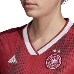 Adidas DFB DEUTSCHLAND Trikot Away Damen - Frauen WM 2019 -Bester Sporttrikot Geschäft DN5930 APP on model detail 1 white