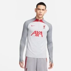 Nike FC LIVERPOOL Strike Oberteil Herren Langarm Weiß/grau